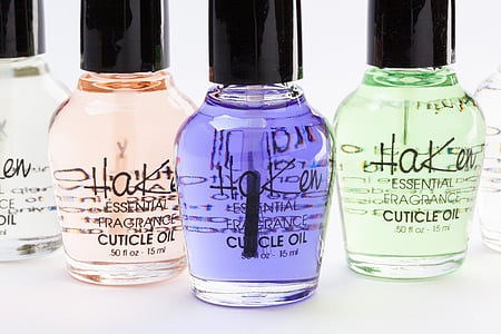 four Haken esential fragrance cuticle oil bottles thumbnail