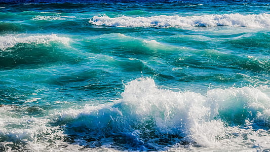 ocean wave during daytime thumbnail