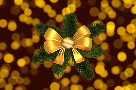 selective focus photography of Christmas ornament thumbnail