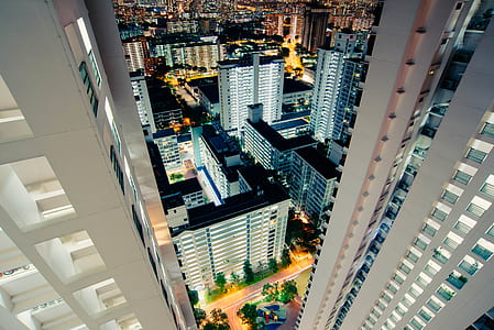 aerial photo of high rise buildings thumbnail