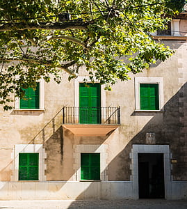 concrete balcony beside tree thumbnail