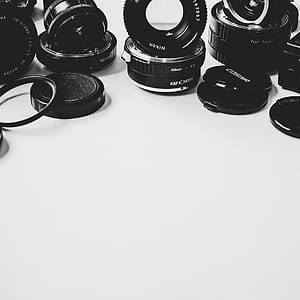 Close-up of Vintage Camera on White Background thumbnail
