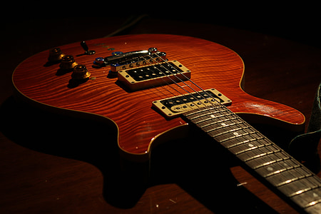 brown electric guitar thumbnail