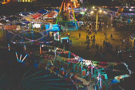 aerial photo of theme park thumbnail
