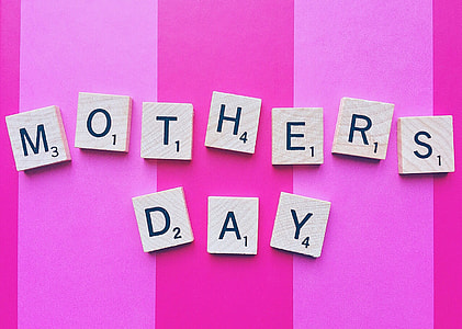 scrabble letters formed as Mothers day thumbnail