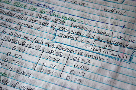 blue and white ruled paper thumbnail