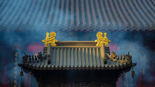 green and brown pagoda temple thumbnail