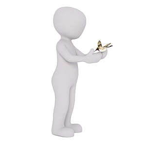 person holding hummingbird illustration thumbnail