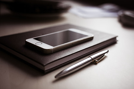 Diary with new iPhone 5S and Pen thumbnail