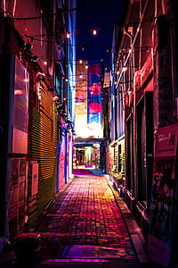 Lighted Up Alleyway thumbnail