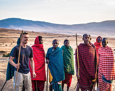 Group of Man on a Desert thumbnail