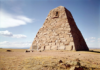 The Ames Monument in Laramie, Wyoming thumbnail
