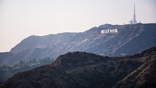 Hollywood sign on mountain during daytime thumbnail