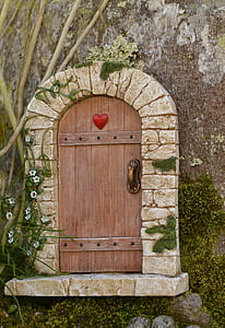 close-up photography of door thumbnail