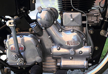 gray and black motorcycle engine thumbnail