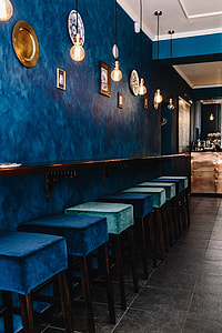 Interior of a modern restaurant thumbnail