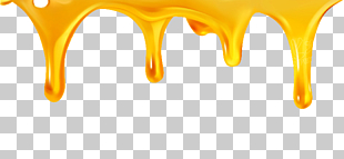 Honey , Natural honey, yellow honey illustration PNG clipart