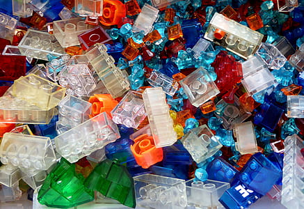 bunch of assorted-color interlocking block thumbnail