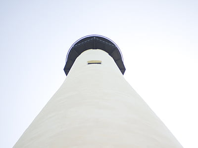 low angle view of white tower thumbnail