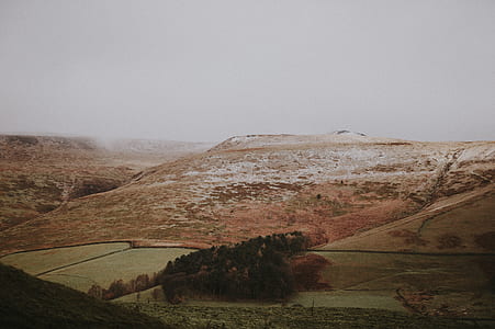 aerial view of mountain thumbnail