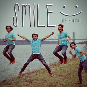Smile life is too short collage thumbnail