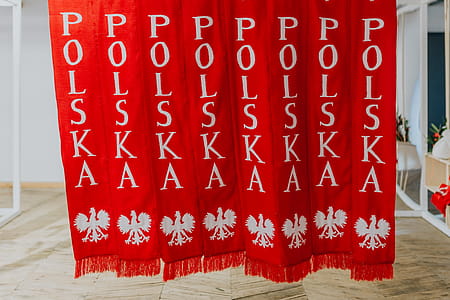 Polish sport fans scarves thumbnail