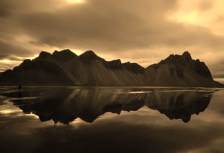 brown mountains at daytime thumbnail