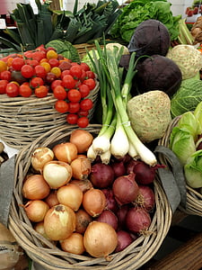 assorted vegetables on wicker baskets thumbnail