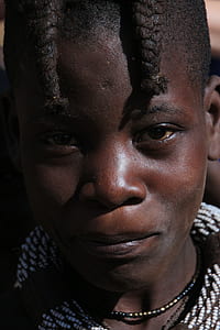 close-up photography of human face thumbnail