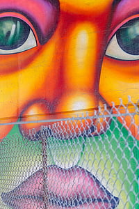 wall, art, mural, painting, graffiti, fence thumbnail