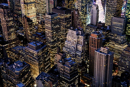aerial photography of city thumbnail