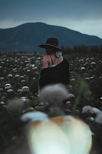 woman in flower field thumbnail