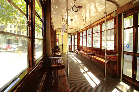 empty train interior thumbnail