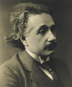 Albert Einstein grayscale photo thumbnail