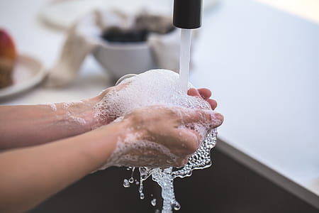Person Washing His Hand thumbnail