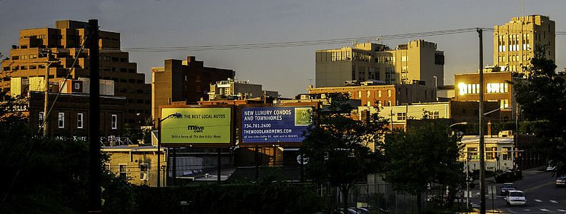 Skyline of Downtown Ann Arbor, Michigan thumbnail