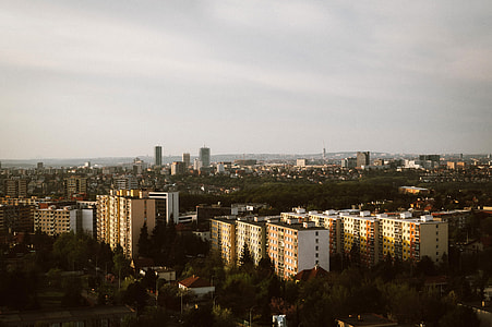 Tower and Cityscape in Prague, Czech Republic thumbnail