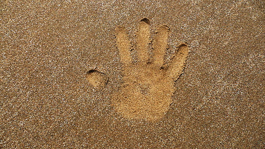 hand printed on sand thumbnail