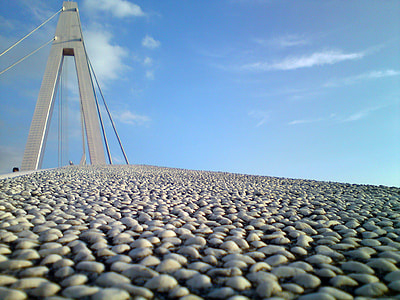 Rocks on the Bridge at a Fisherman's Pier thumbnail