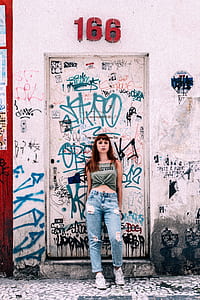 fashion, person, woman, street thumbnail