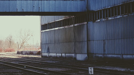 gray metal building at daytime thumbnail