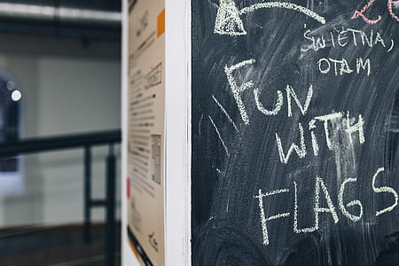 Chalkboard with handwritten words thumbnail