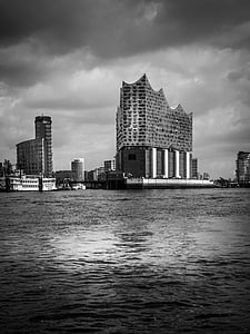 grayscale photography of building thumbnail