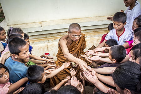 Group of People Lending Their Hands thumbnail