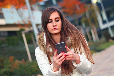 woman wearing white parka jacket thumbnail
