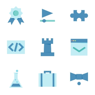 Search Engine Optimization (Flat) svg vector icon sets