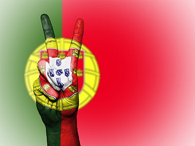 right human hand with peace sign illustration thumbnail
