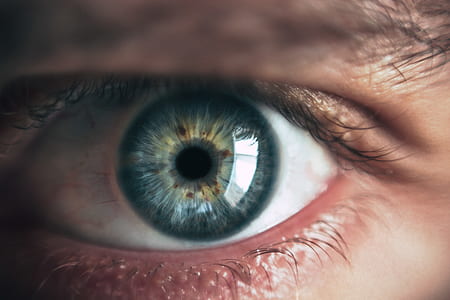 person's green eye thumbnail