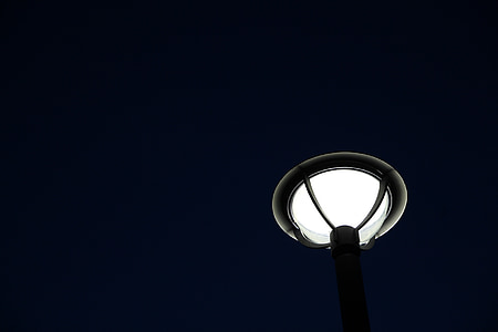 turned-on street light thumbnail