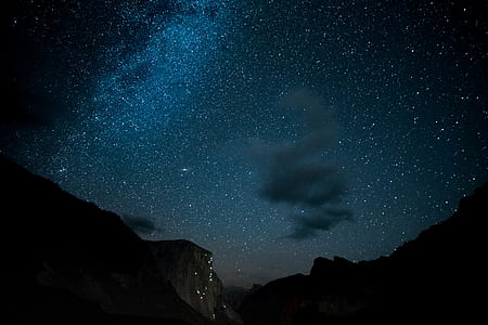 constellation of stars during night time thumbnail